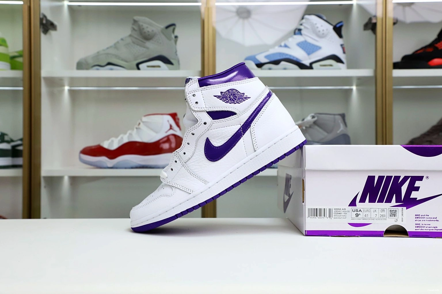 Court 1 Purple OG Air Jordan High 0926
